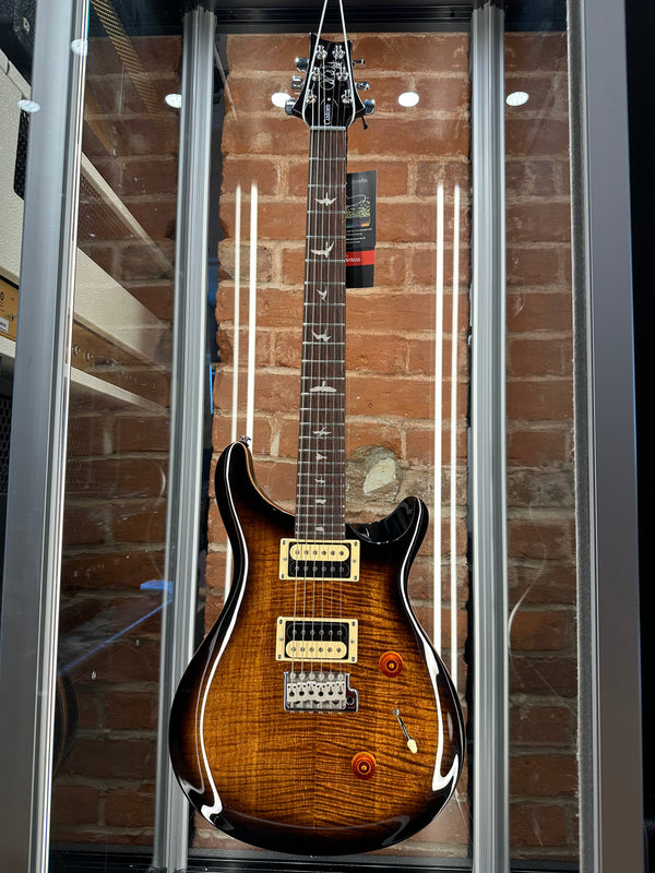 Paul Reed Smith SE Custom 24 Black Gold Sunburst