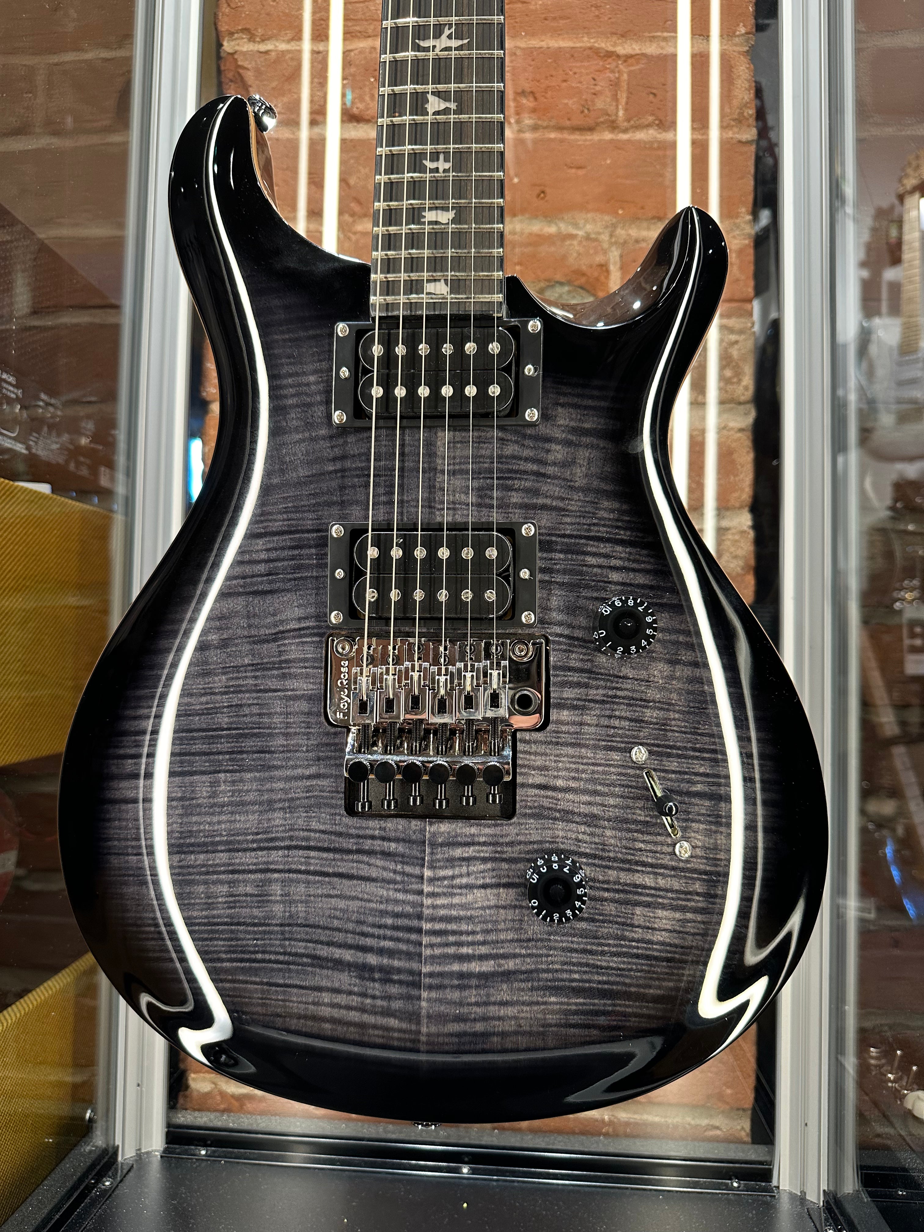PRS SE Custom 24 Floyd - Charcoal Burst | eBay