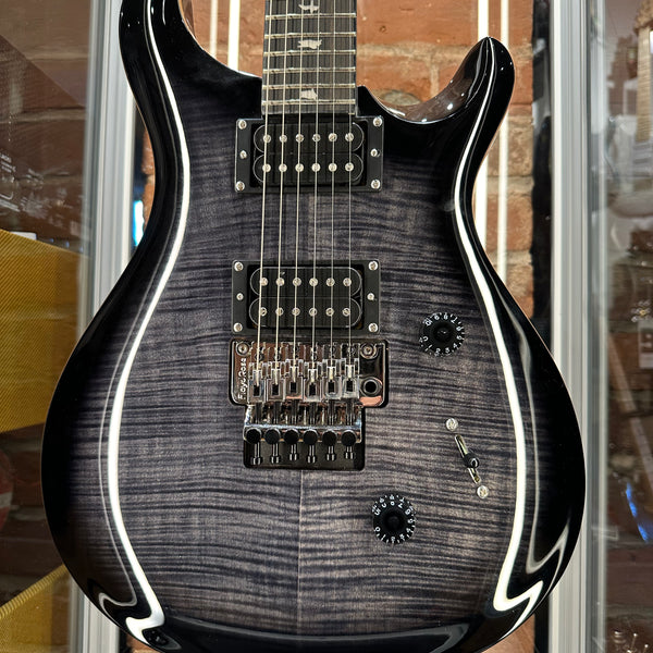 Paul Reed Smith SE Custom 24 Floyd Charcoal Burst