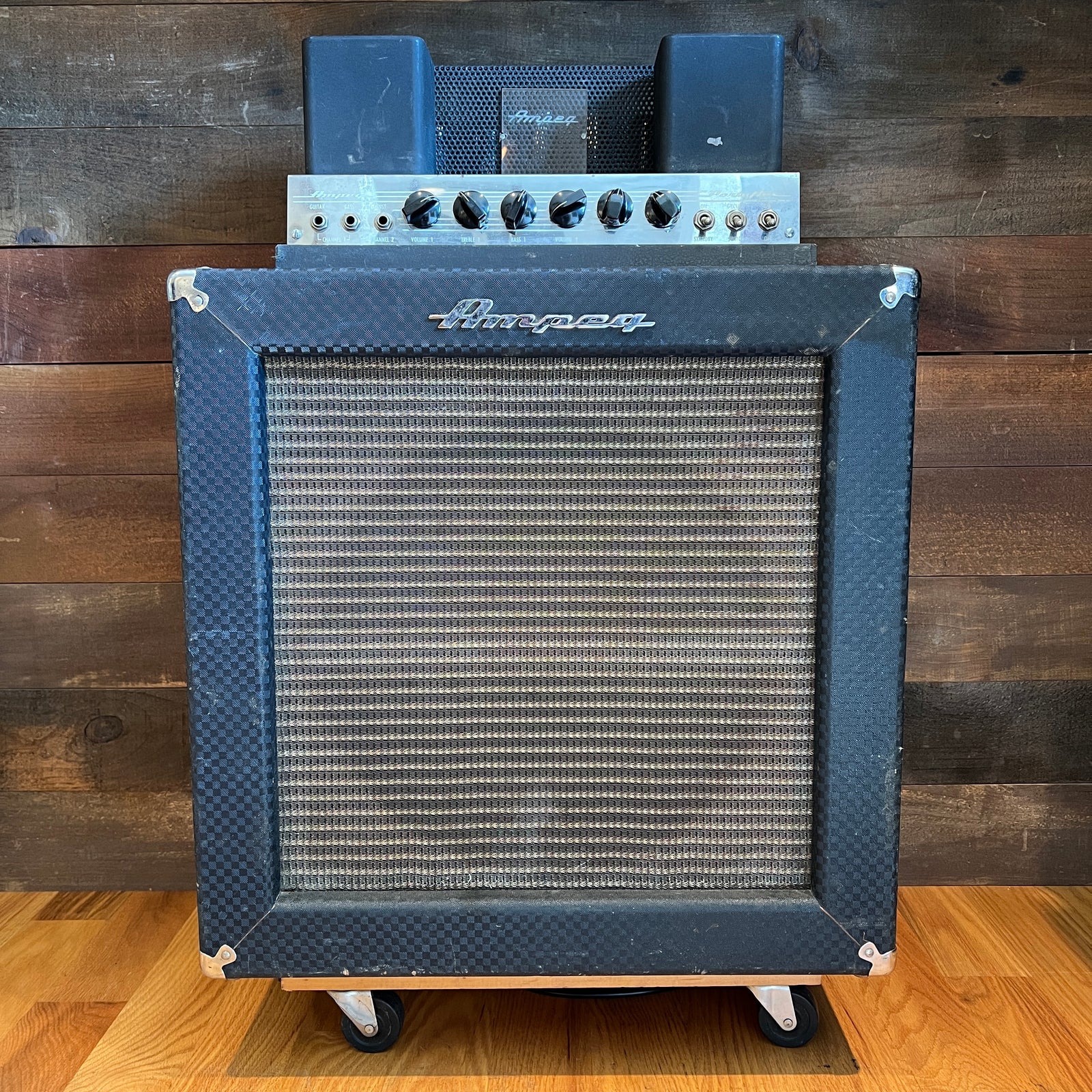 洋楽 G-Rap A.M.P. - PUSHIN' PLATES 1966 Ampeg B-15N Portaflex 