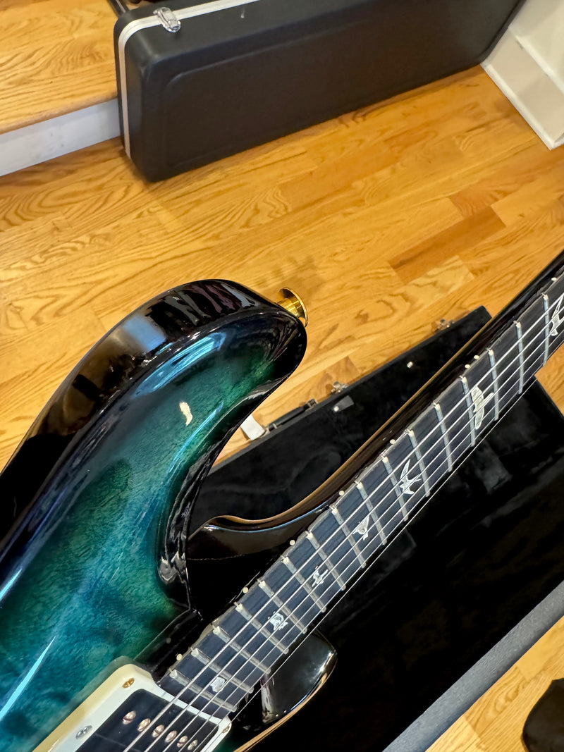 Used Paul Reed Smith Custom 24 Blue Green Smokeburst