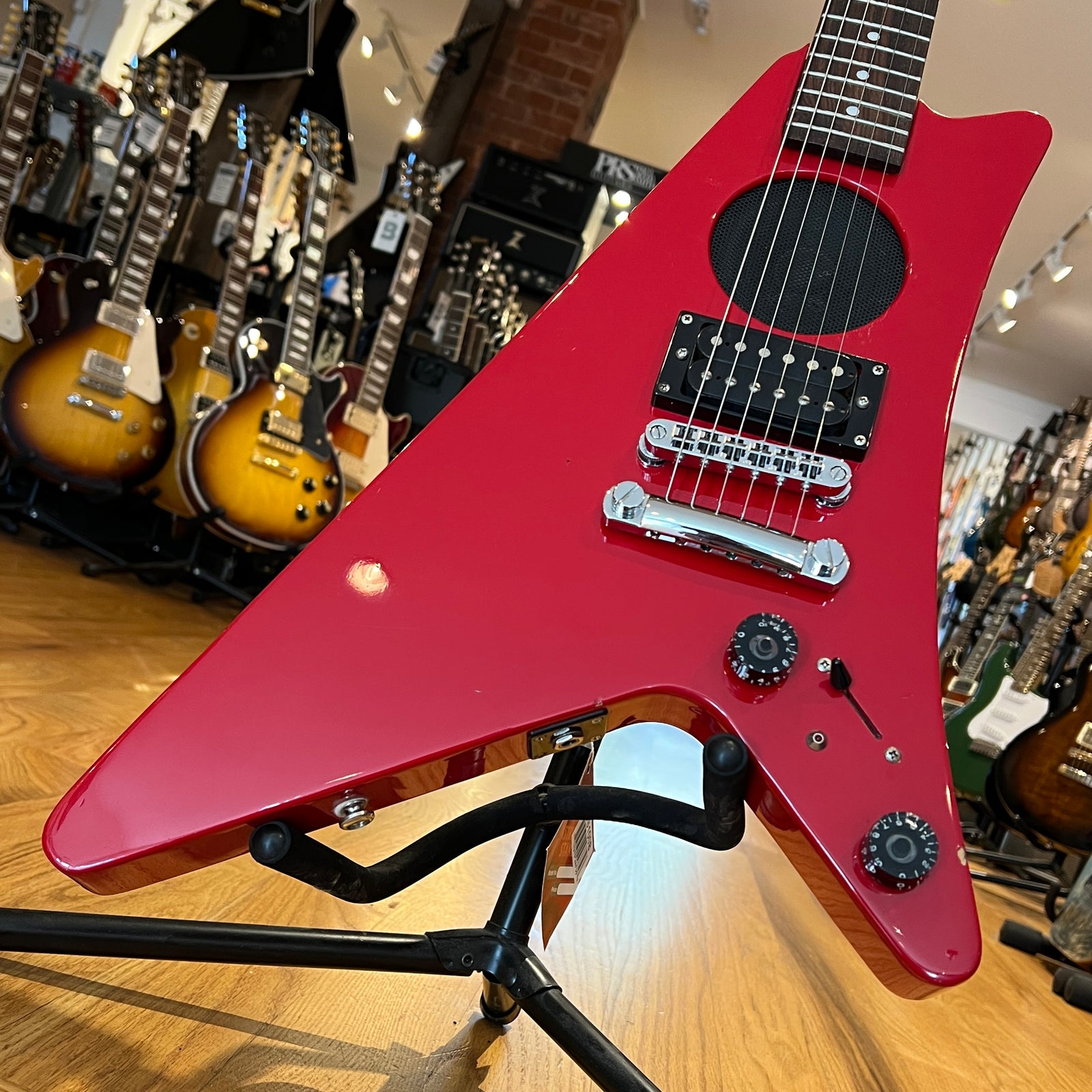 Used Epiphone Mo Baby Red