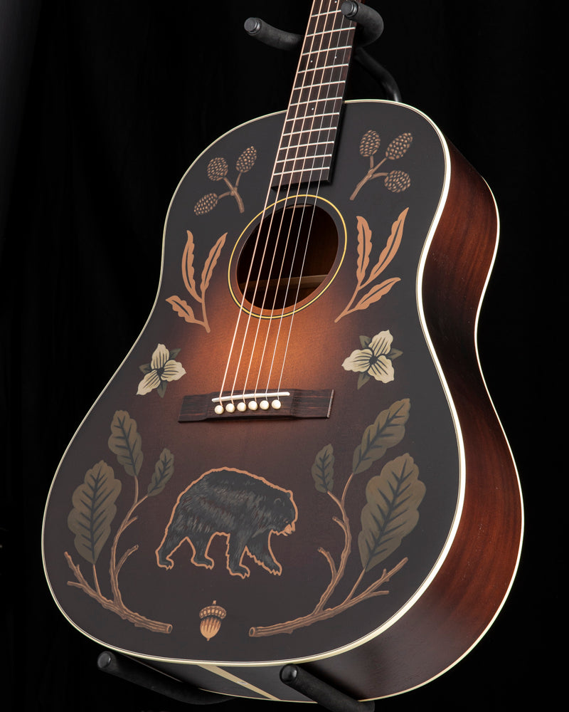 Iris Guitar Company DF Mid 30s Dark Burst Hand-painted by Sarah Ryan 2025 Limited Edition