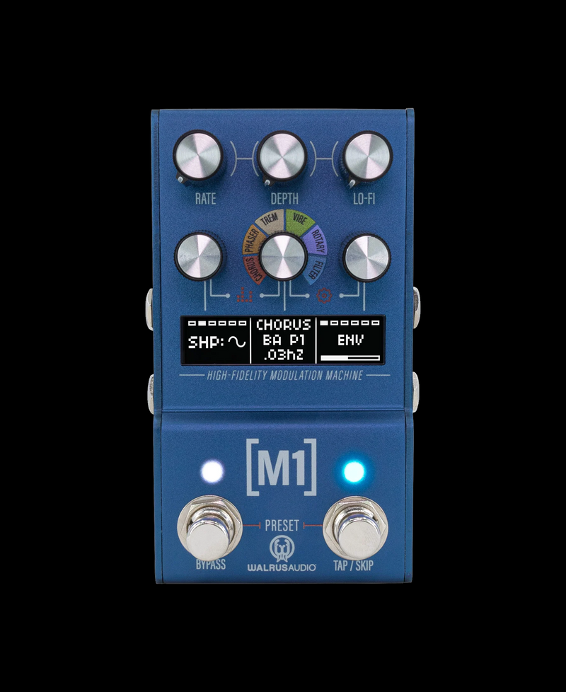 Walrus Audio Mako Series MKII: M1 High-Fidelity Modulation Machine Walrus Audio Mako Series MKII: M1 High-Fidelity Modulation Machine