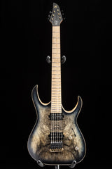 Mayones Duvell Elite 6 B27 Trans Natural Black Burst Satin