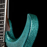 Used Mayones Duvell Elite PRO 7 Monolith Custom Black Blue Burst Sparkle Gloss