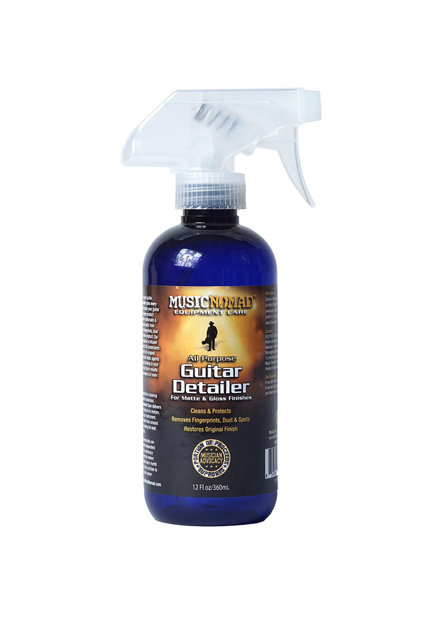 Music Nomad Guitar Detailer - 12 oz. Tech Size - For Matte & Gloss Finishes