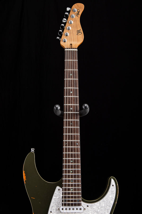 Mayones Aquila Aged V24 6 Monolith Olive Metallic