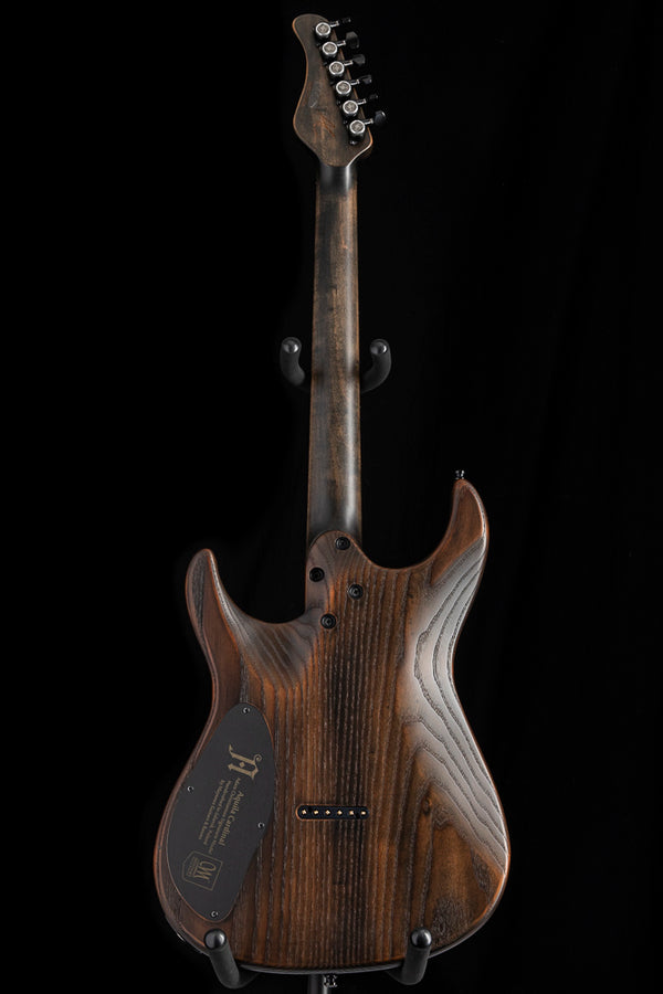 ギター Mayones Aquila Antique Black Custom Mayones Aquila Cardinal 6 Antique Black