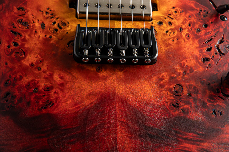Mayones Duvell Elite 6 Lava Burst Raw