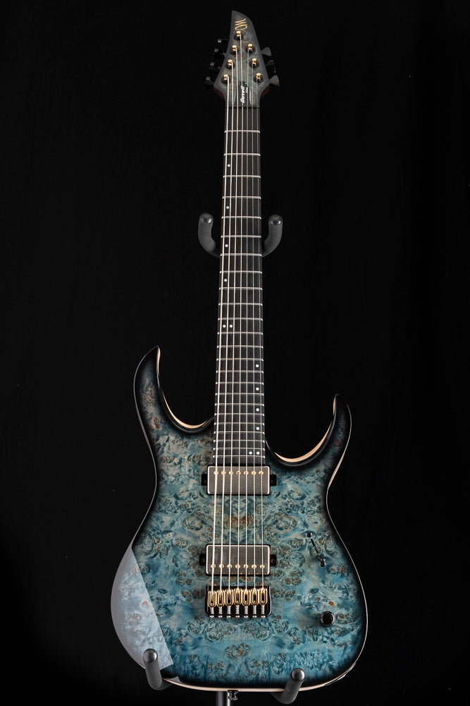 Mayones Duvell Elite 7 Baritone 26.5 Transparent Aquamarine Burst