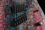 Mayones Duvell Elite VF EMG 6 Transparent Custom Floral