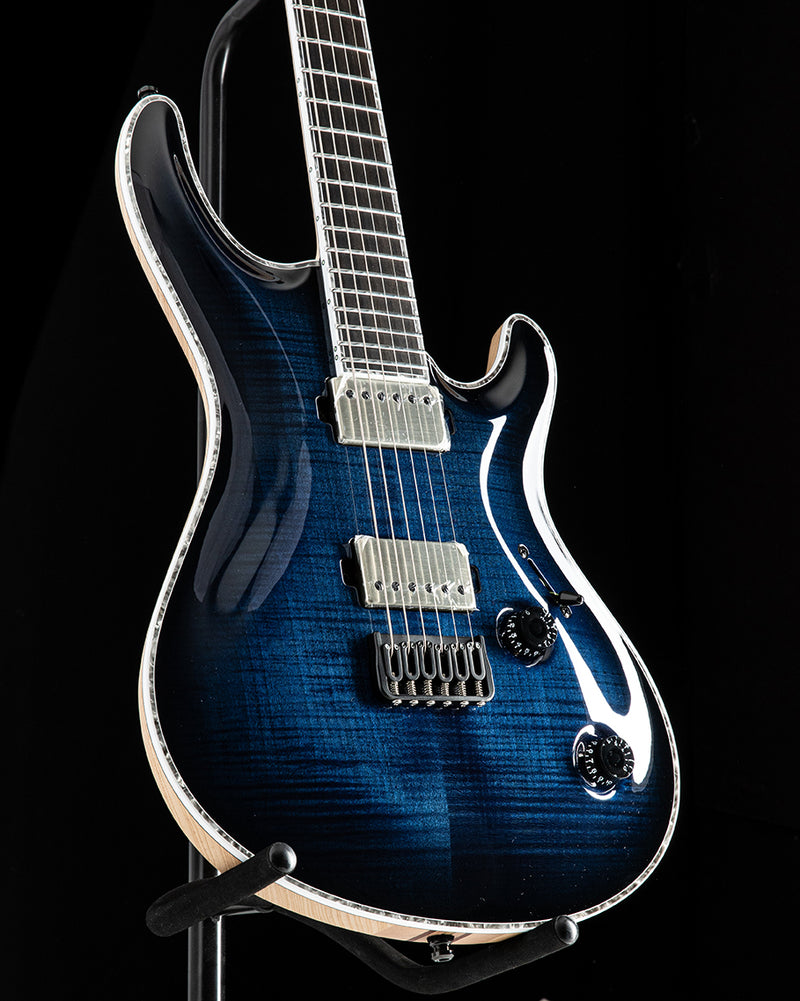 Mayones Regius Core 6 Trans Dirty Blue Burst