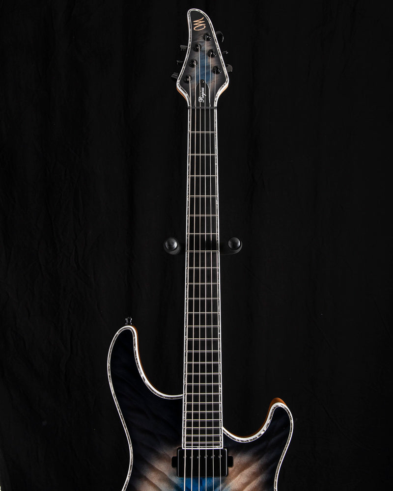 Mayones Regius 6 Galaxy Eye Blue Gloss