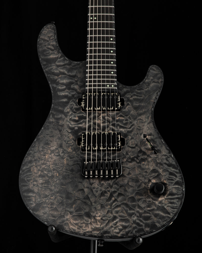 ギター MAYONES Regius7 Trans Black Mayones Regius Pro 7 String Trans Black (2017) - Guitar Compare