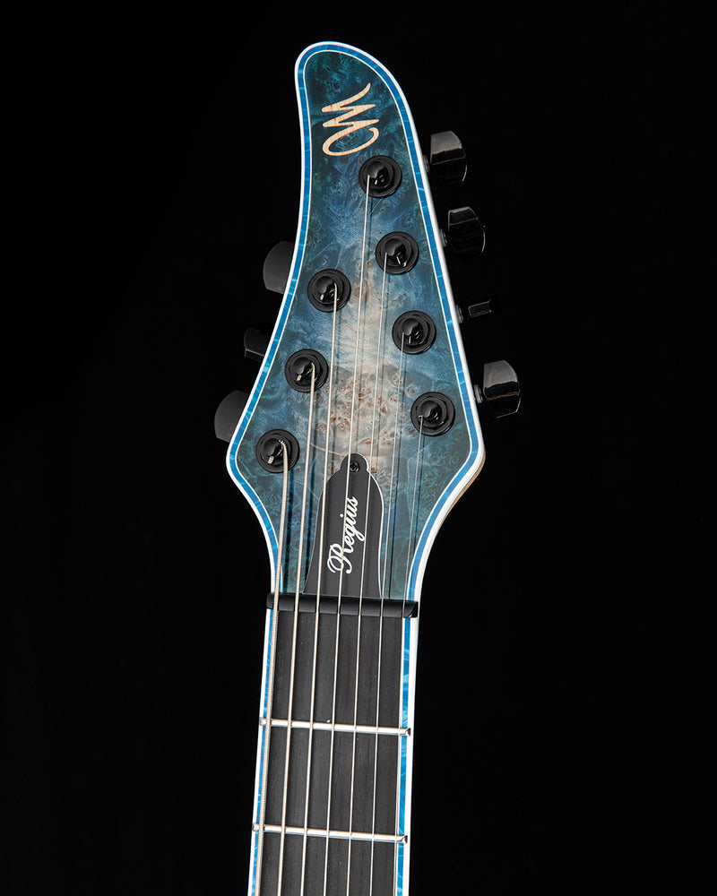 Mayones Regius 7 Custom Ice Blue Burst