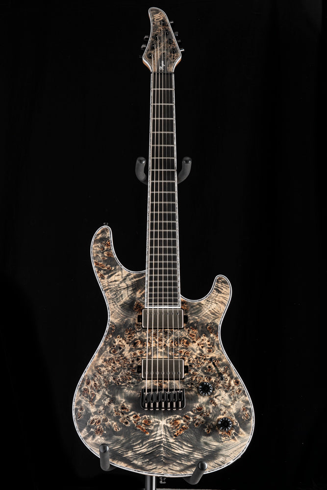 Used Mayones Regius 7 B26.5 Trans Graphite Raw