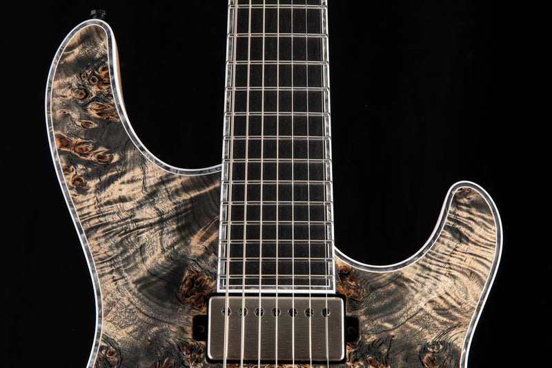 Used Mayones Regius 7 B26.5 Trans Graphite Raw