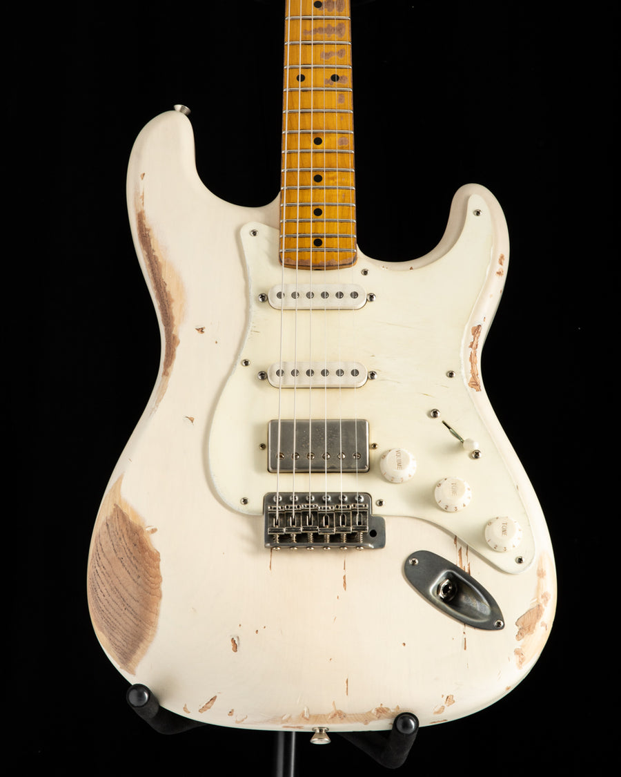 Nash S-57 SSH Mary Kaye White Custom Electric Guitar | Aged