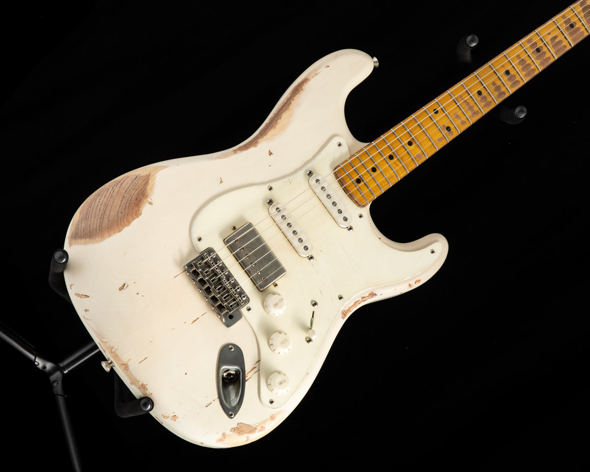 Nash S-57 SSH Mary Kaye White Custom Electric Guitar | Aged