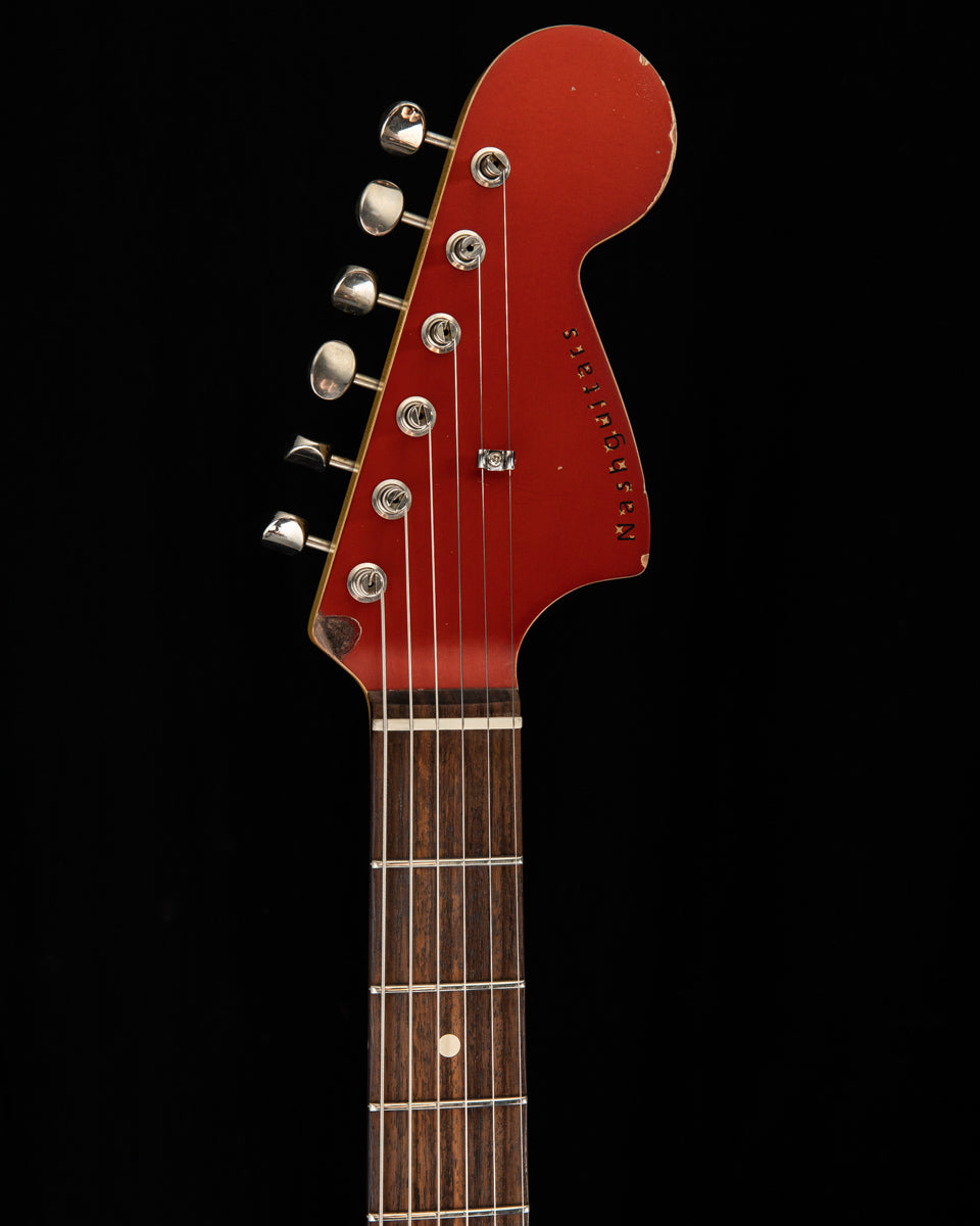 Nash S-67 Candy Tangerine Custom Electric Guitar | Aged