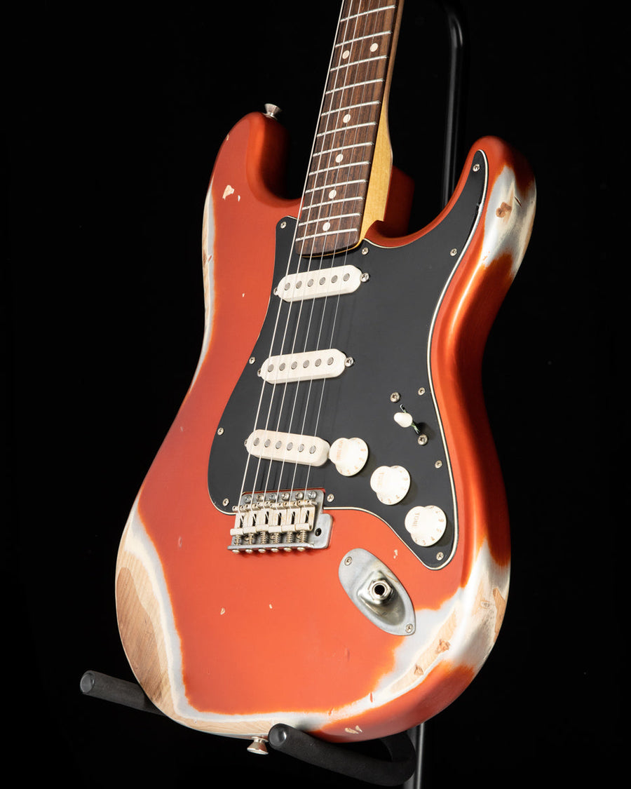 Nash S-67 Candy Tangerine Custom Electric Guitar | Aged