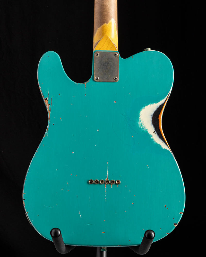 Nash T-2HB Seafoam Green Over 2-Tone Sunburst