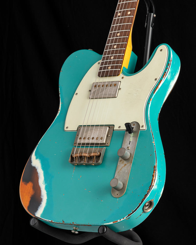 Nash T-2HB Seafoam Green Over 2-Tone Sunburst