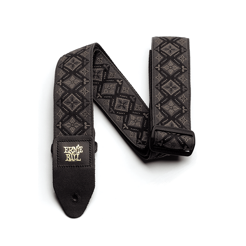 Ernie Ball Classic Jacquard Guitar Strap Regal Black