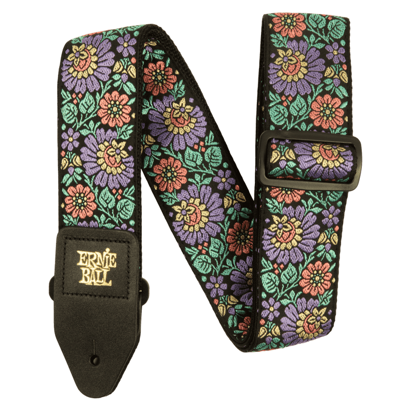 Ernie Ball Classic Jacquard Guitar Strap Evening Bloom