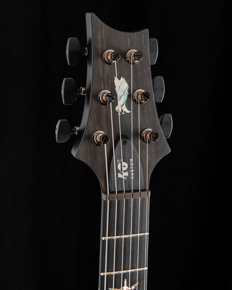 Paul Reed Smith 40th Anniversary Custom 24 Satin Limited Edition Charcoal Tri-Color Burst