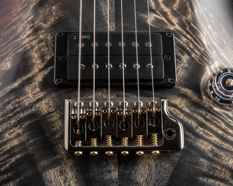 Paul Reed Smith 40th Anniversary Custom 24 Satin Limited Edition Charcoal Tri-Color Burst