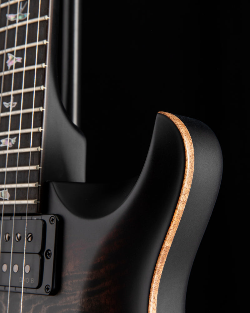 Paul Reed Smith 40th Anniversary Custom 24 Satin Limited Edition Charcoal Tri-Color Burst