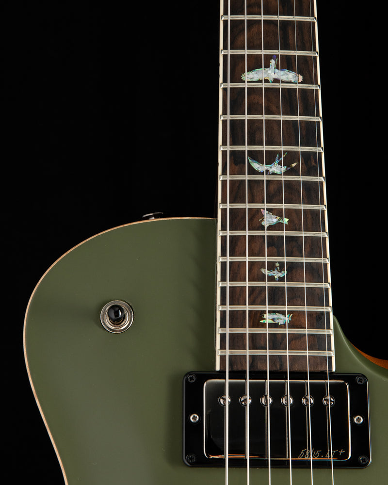 Paul Reed Smith Wood Library McCarty Singlecut 594 Satin Brian's Limited Olive