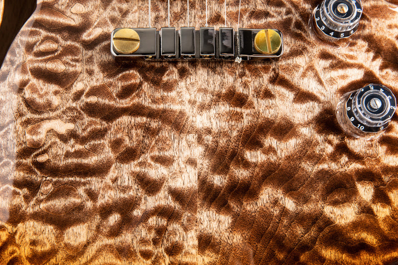 Used Paul Reed Smith Wood Library McCarty Singlecut 594 Semi-Hollow Brian's Limited Autumn Sky