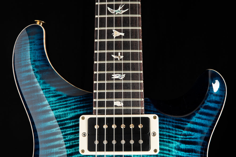 ギター PRS Custom24 Cobalt blue PRS Custom 24 10 Top Cobalt Blue – Chicago Music Exchange