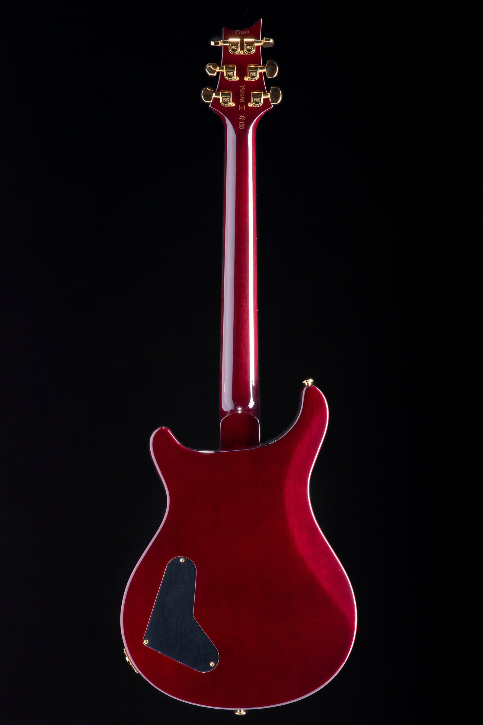 ゆ*様 エレキベース レッド 2ピックアップ 125624 PRS PRS3013 DRAGON II BASS NI エレキギターピックアップ