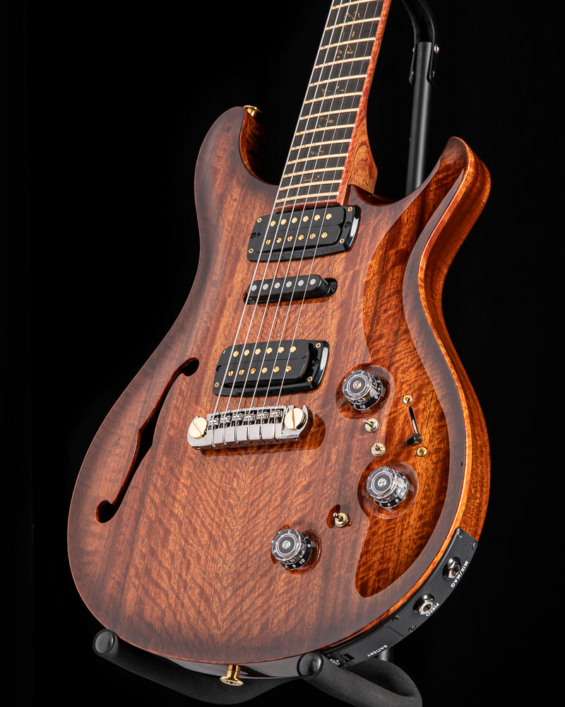 Paul Reed Smith Employee Modern Eagle V Semi-Hollow Piezo Natural Smokeburst