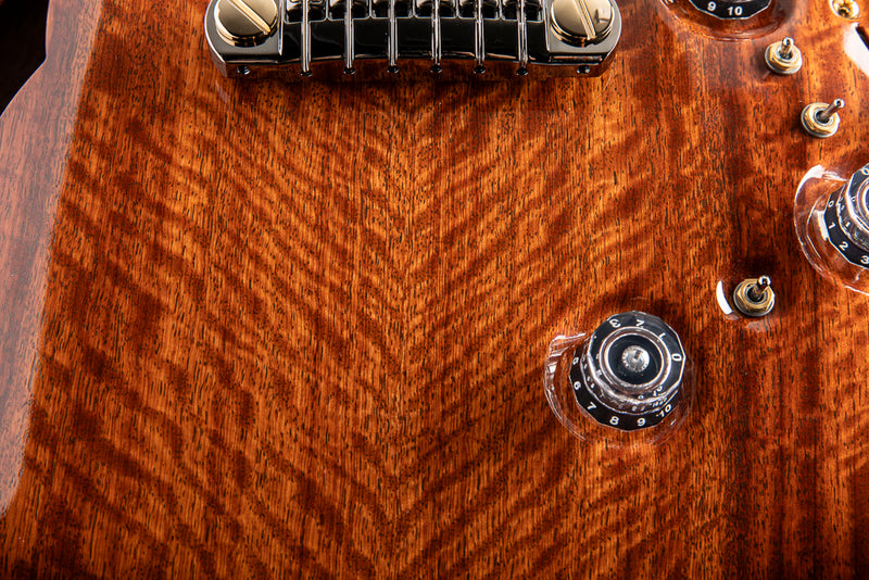 Paul Reed Smith Employee Modern Eagle V Semi-Hollow Piezo Natural Smokeburst