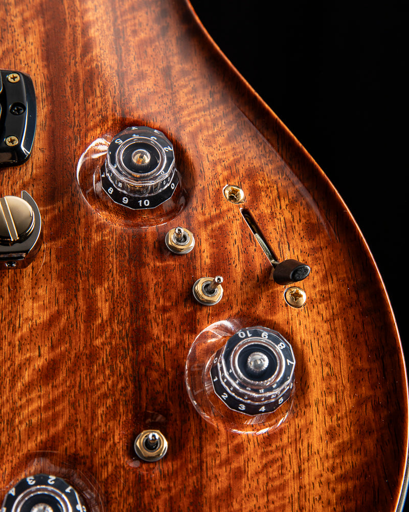 Paul Reed Smith Employee Modern Eagle V Semi-Hollow Piezo Natural Smokeburst