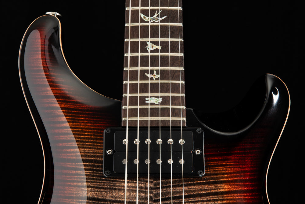 希少 美品 PRS P22 Piezo 10Top Charcoal Burst PRS Custom 24 Piezo 10-Top Electric Guitar | Music & Arts
