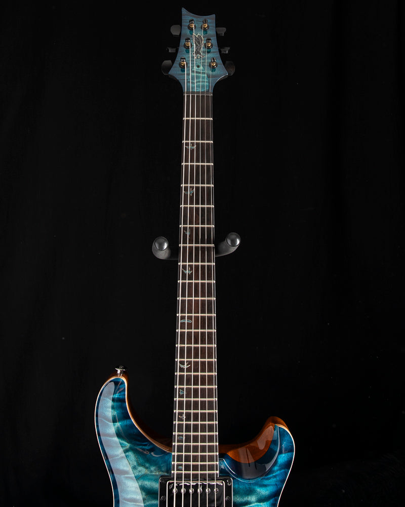 Paul Reed Smith Private Stock Custom 24 Stoptail Faded Blue Steel Smokeburst