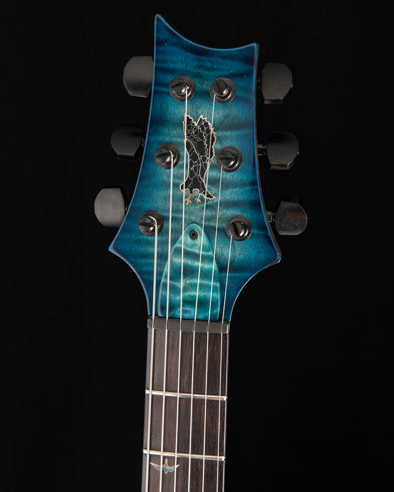 Paul Reed Smith Private Stock Custom 24 Stoptail Faded Blue Steel Smokeburst