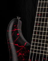 Paul Reed Smith Private Stock Floyd Custom 24 Satin Blood Red Splatter