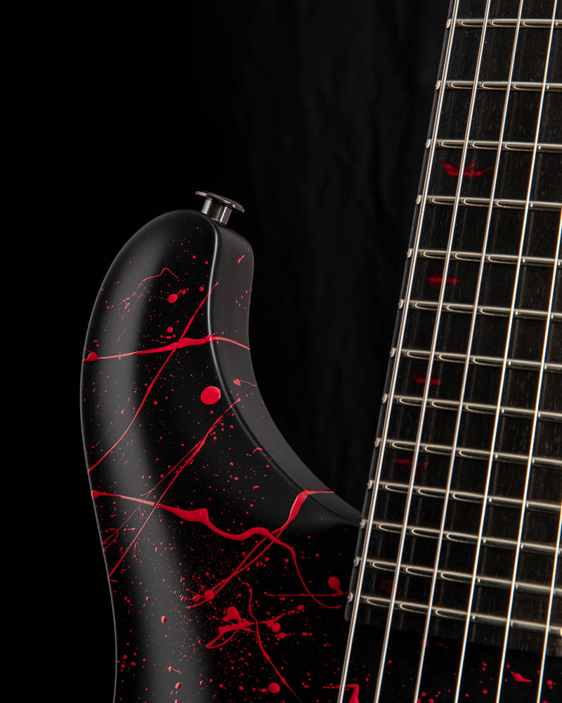 Paul Reed Smith Private Stock Floyd Custom 24 Satin Blood Red Splatter
