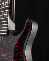Paul Reed Smith Private Stock Floyd Custom 24 Satin Blood Red Splatter