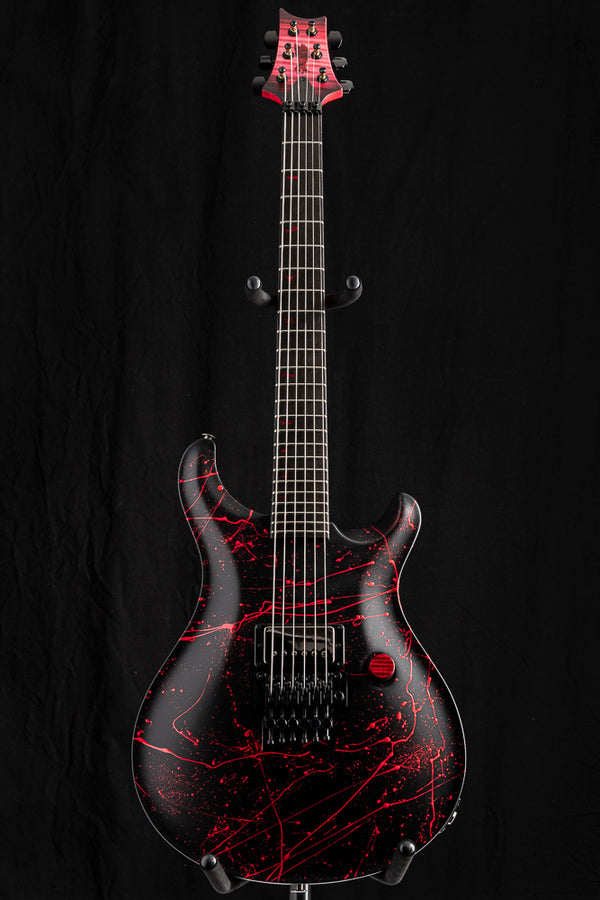 Paul Reed Smith Private Stock Floyd Custom 24 Satin Blood Red Splatter