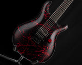 Paul Reed Smith Private Stock Floyd Custom 24 Satin Blood Red Splatter