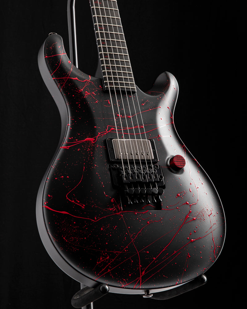 Paul Reed Smith Private Stock Floyd Custom 24 Satin Blood Red Splatter