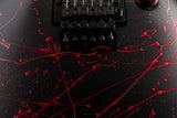 Paul Reed Smith Private Stock Floyd Custom 24 Satin Blood Red Splatter